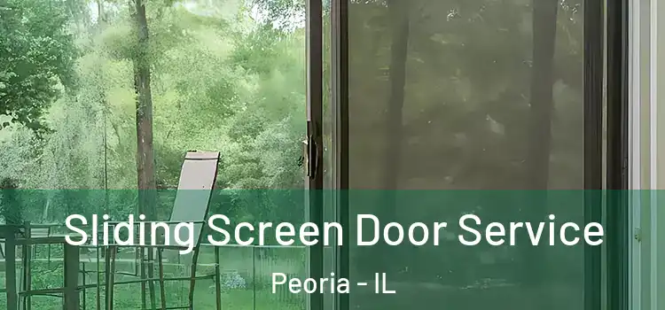  Sliding Screen Door Service Peoria - IL